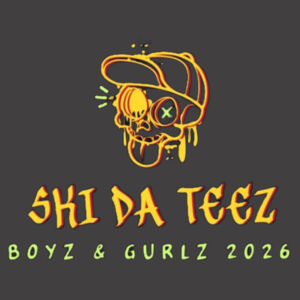 Skidateez - AS Colour Kids Heavy Faded Tee Design