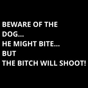 BEWARE OF THE DOG - JB's Mens Tee Design