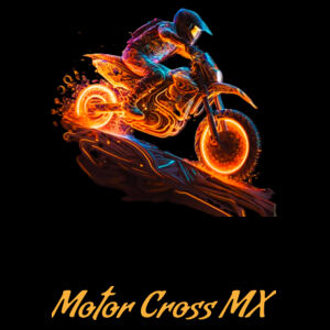 MOTOR CROSS MX - Cloke Kids Performance Pullover Hoodie Design