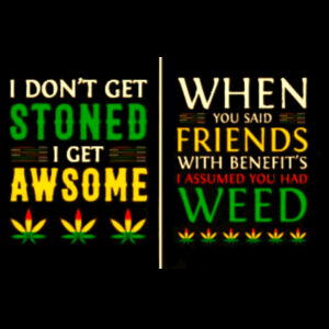 STONED WEED & FRIENDS - JB's Mens Tee Design