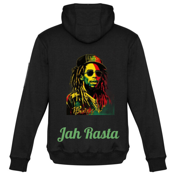 JAH RASTA  - Syzmik Unisex Multi-pocket Hoodie Thumbnail