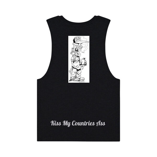 Kiss My Countries Ass - Cloke Mens Big Air Tank Thumbnail