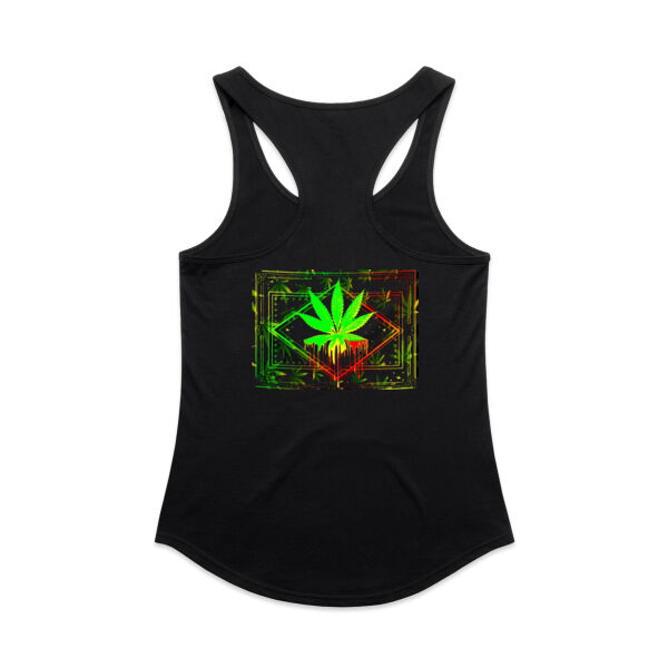 Leaf - AS Colour Womens Mali Racerback Singlet Thumbnail