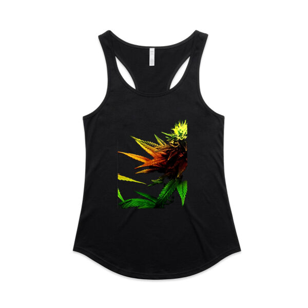 "DA BUD" - AS Colour Womens Mali Racerback Singlet Thumbnail