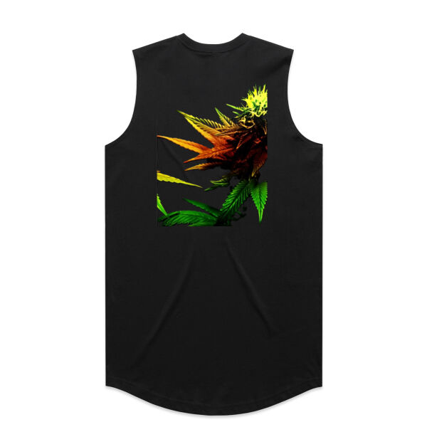 "DA BUD" - AS Colour Mens Staple Curve Tank Thumbnail
