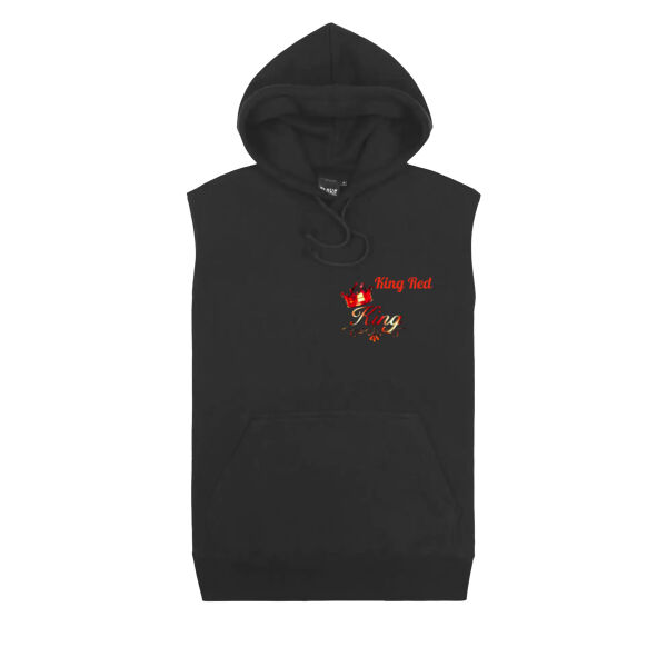 KING RED - Cloke Sleeveless Pullover Hoodie Thumbnail
