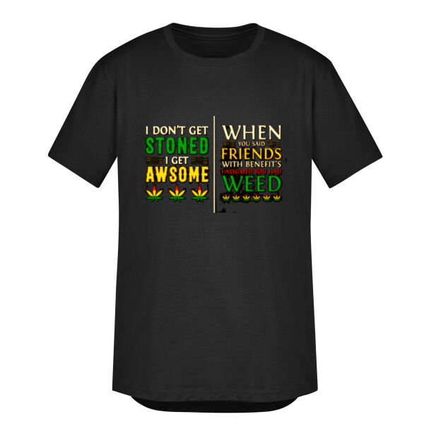 STONED WEED & FRIENDS - Syzmik Mens Streetworx Tee  Thumbnail